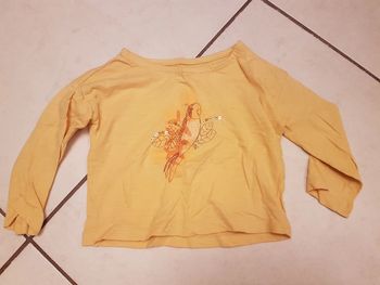 T-shirt manches longues fille taille 2 ans