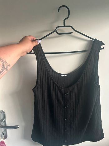 Débardeur noir h&m taille L