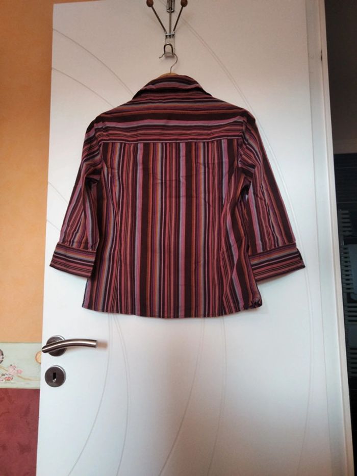 Chemise classe à rayures - photo numéro 2