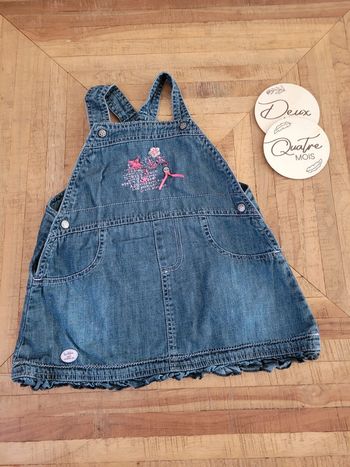 Robe en jeans reglable