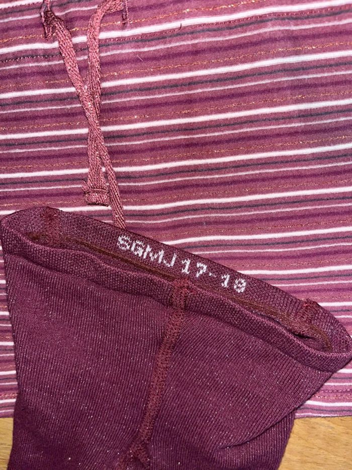 Bel ensemble robe et collants noppies tao très bon état 6-9 mois - photo numéro 3