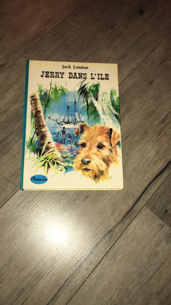 Livre Jerry dans l île Jack London