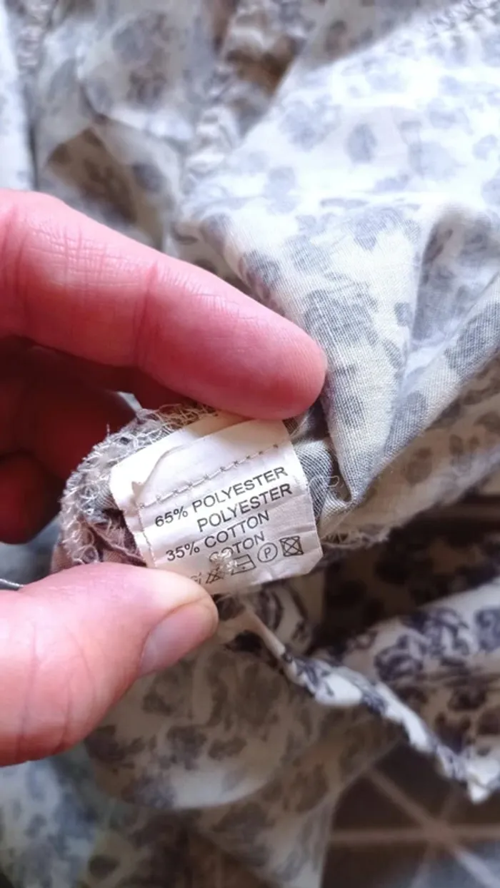 🌸Chemise manches 3/4, F.D. Joseph, taille 38 - photo numéro 6