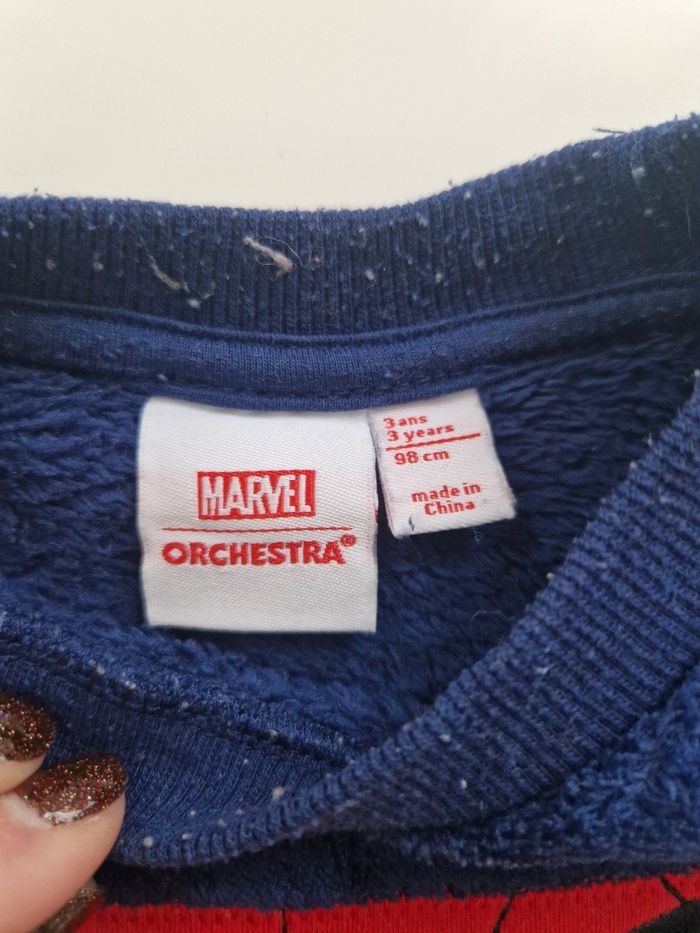 Pyjama 2 pièces garçon 3 ans Spiderman Marvel - photo numéro 4