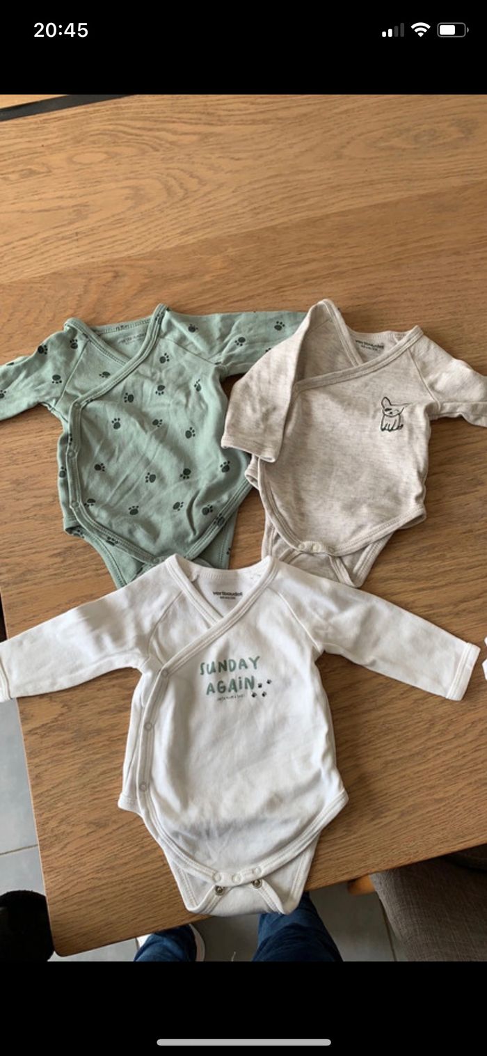 Lot 7 bodies manches longues - photo numéro 2