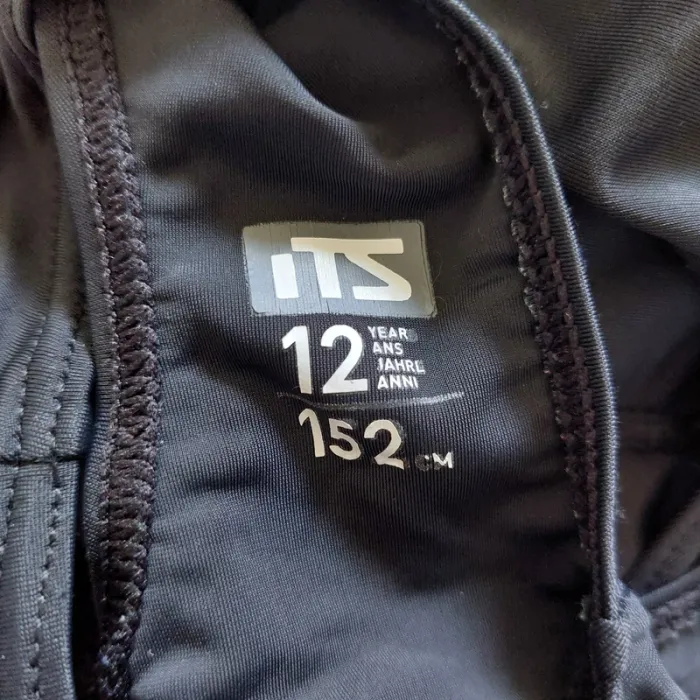 Maillot de bain 1 pièce noir taille 12 ans iTS - photo numéro 4