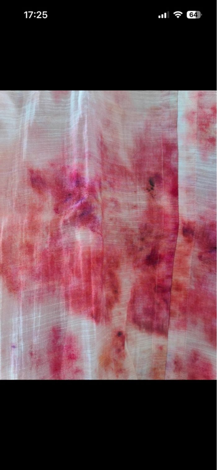 Chemise blouse dégradé rose - photo numéro 3