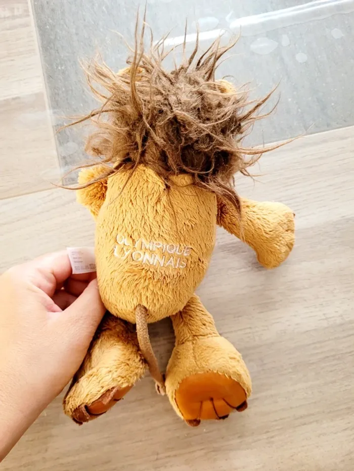 Peluche olympique lyonnais OL - photo numéro 3