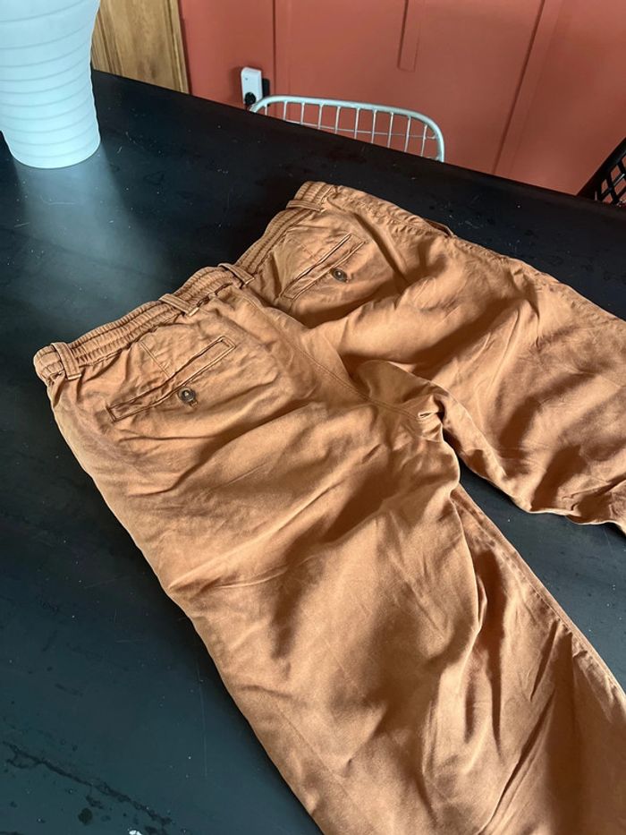 Pantalon fluide léger coton - jambes larges - photo numéro 4