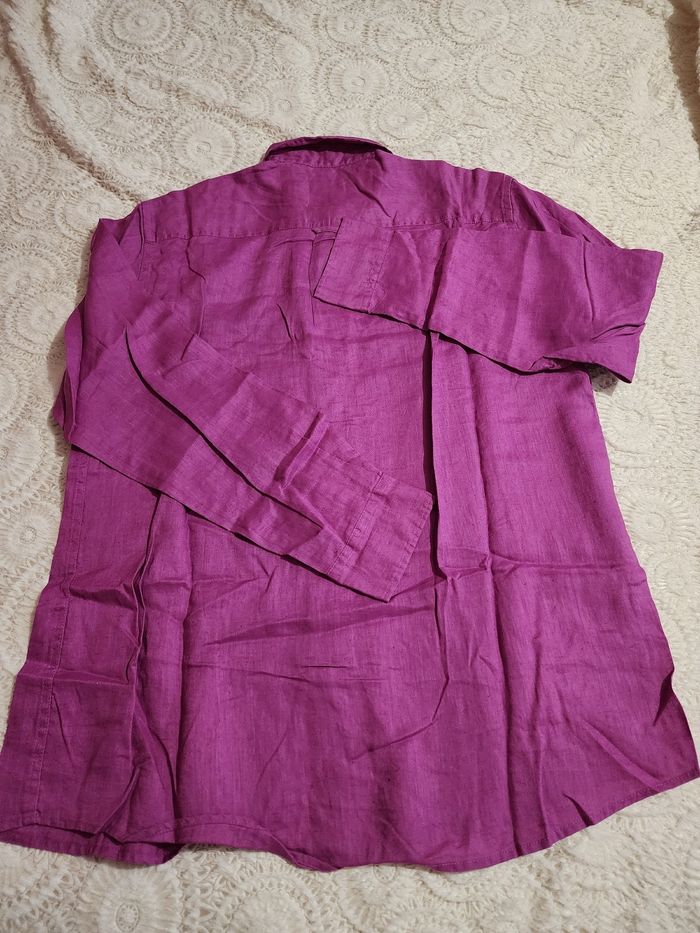Chemise violine - photo numéro 2