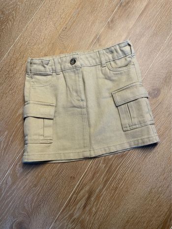 Jupe hiver jean beige