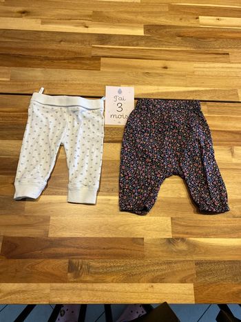 Lot de 2 pantalons