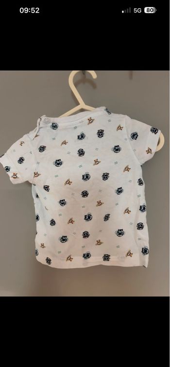 3 Tes shirt 6 mois garçon