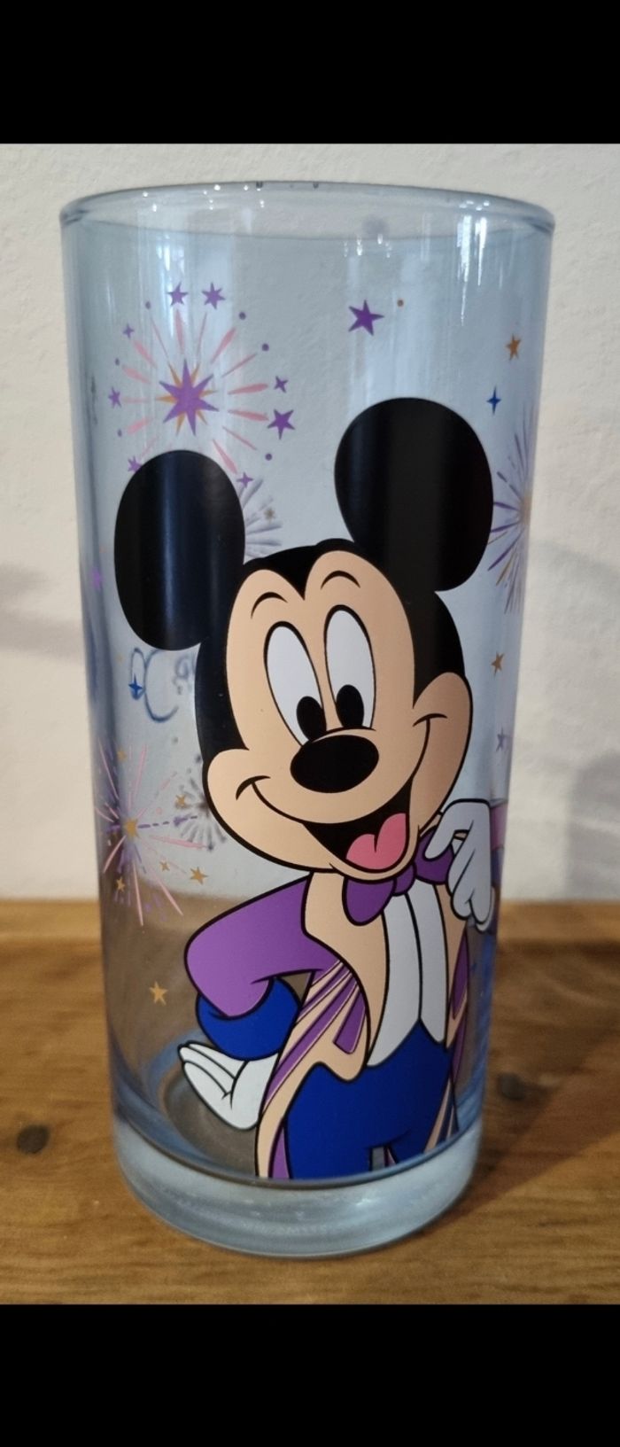 Verre Disneyland Mickey 30 ans