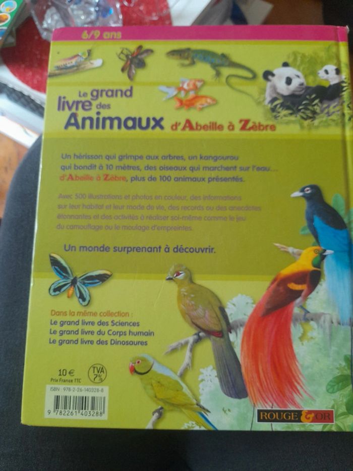 Le grand livre des animaux de A à Z - photo numéro 2
