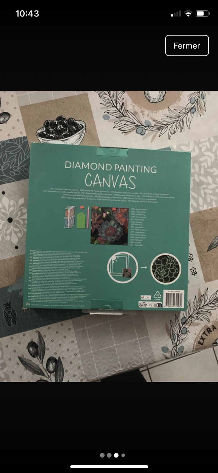 Kit complet de peinture diamants - Neuf - photo numéro 2