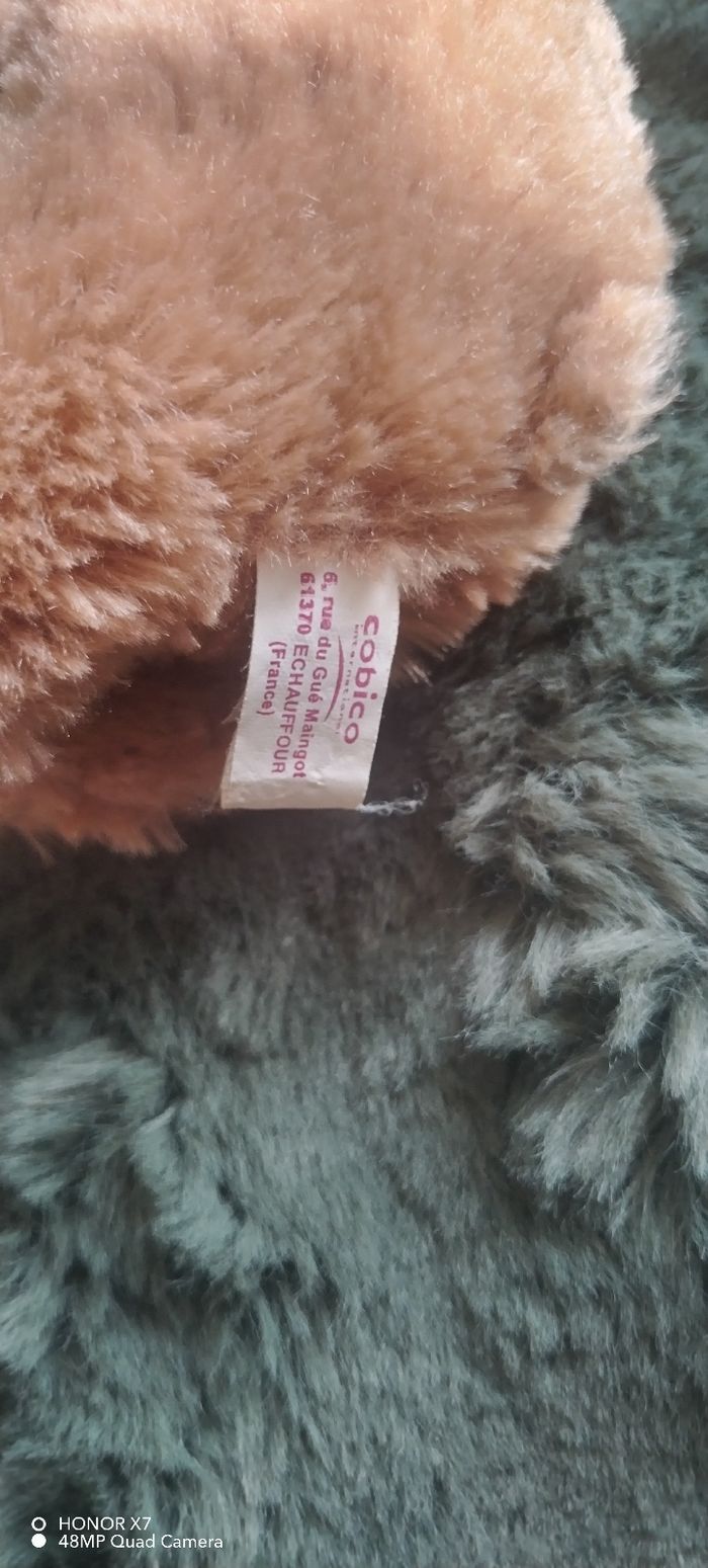 Petite peluche ours - photo numéro 4