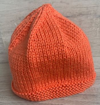 Bonnet au tricot 0-3 mois
