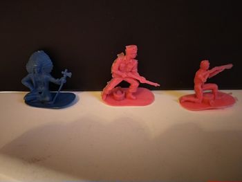 3 figurines sucette Vintage