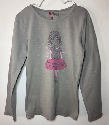 T-shirt à manches longues gris Orchestra /