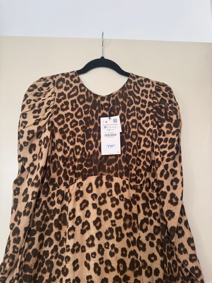 Robe Zara longue léopard - photo numéro 2