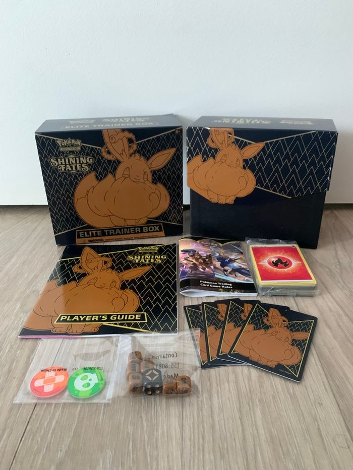 ETB - Coffret Dresseur d’Élite Destinées Radieuses / Shining Fates avec goodies - photo numéro 2