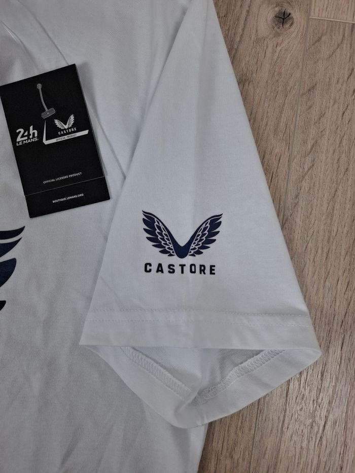 Tshirt Castore x 24H Le Mans Blanc – Officiel, Neuf avec Étiquette 🏁 - photo numéro 8