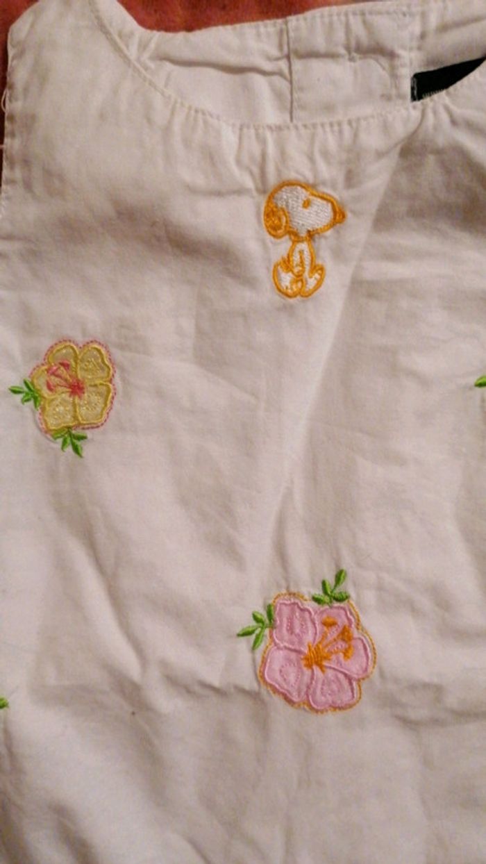Robe brodée Snoopy - photo numéro 2