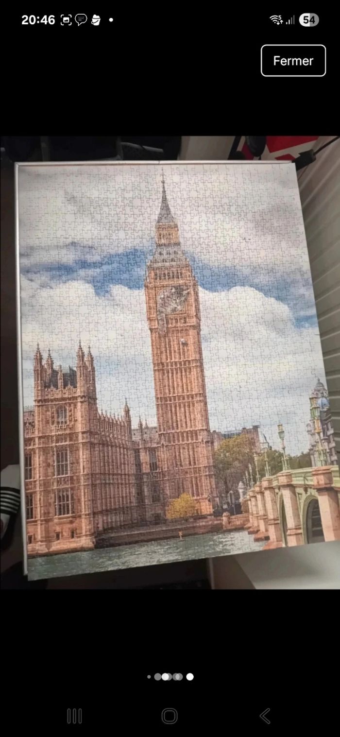 Lot de 7 puzzles 1000 pièces - photo numéro 7