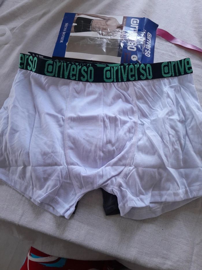 Lot de 3 boxers homme riverso neuf avec emballage taille L - photo numéro 3