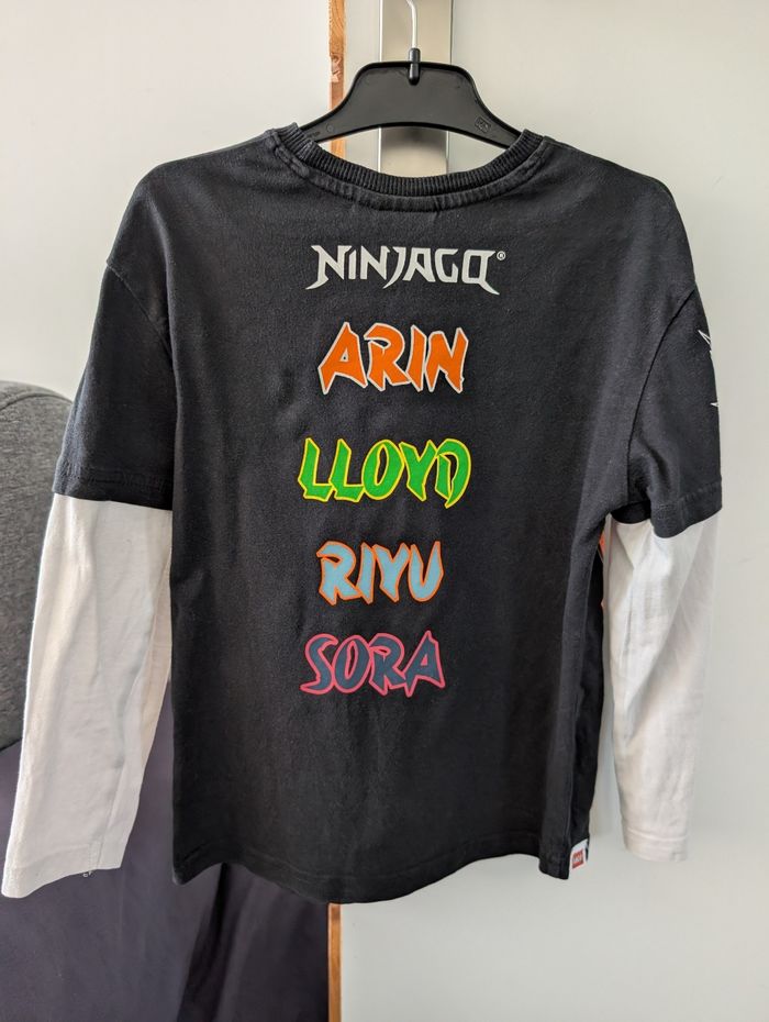 Tee-shirt manches longues garçon Primark Lego Ninjago 3-4 ans 104 cm - photo numéro 3