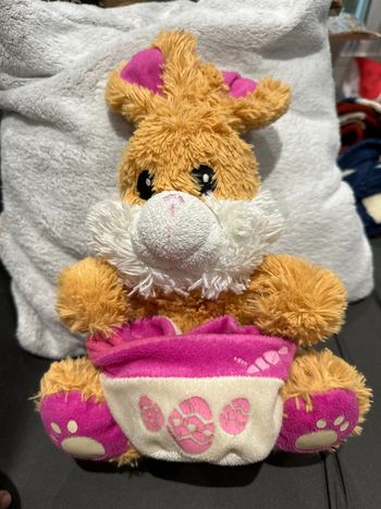 Lapin avec son petit panier