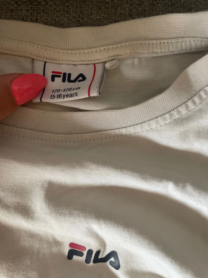t-shirt Fila - photo numéro 3