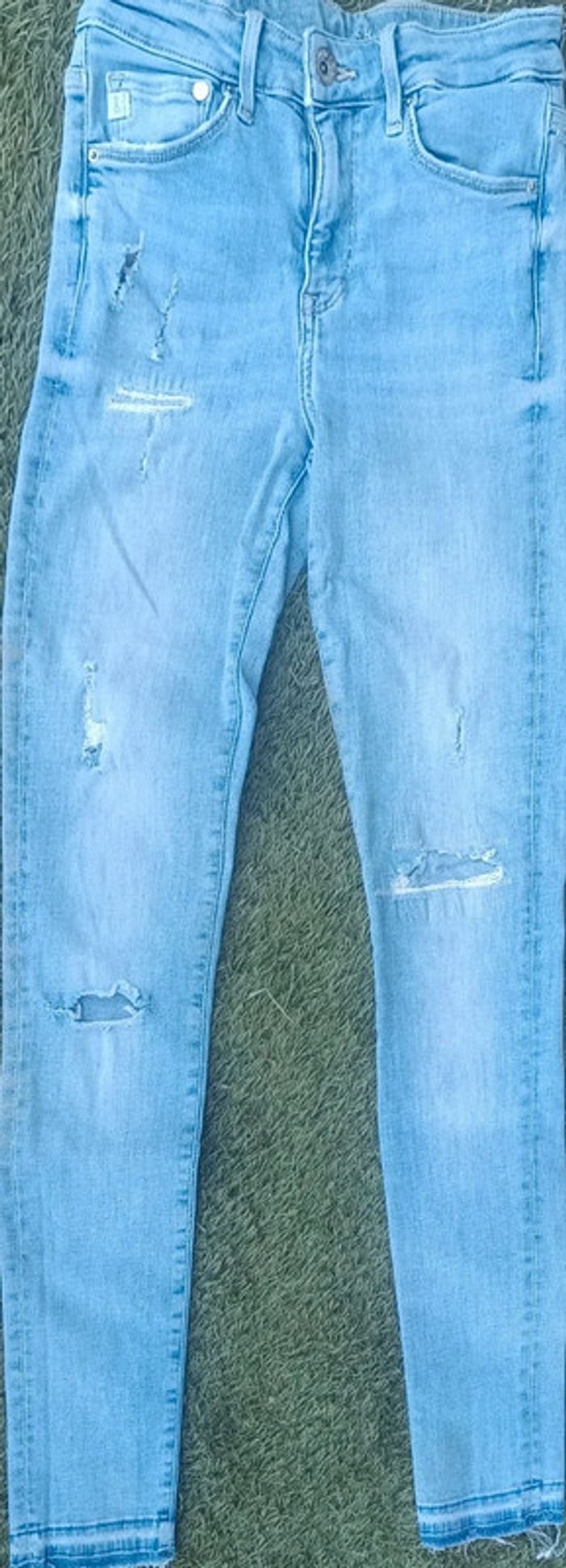 Jean Skinny denim taille XS / S - photo numéro 2