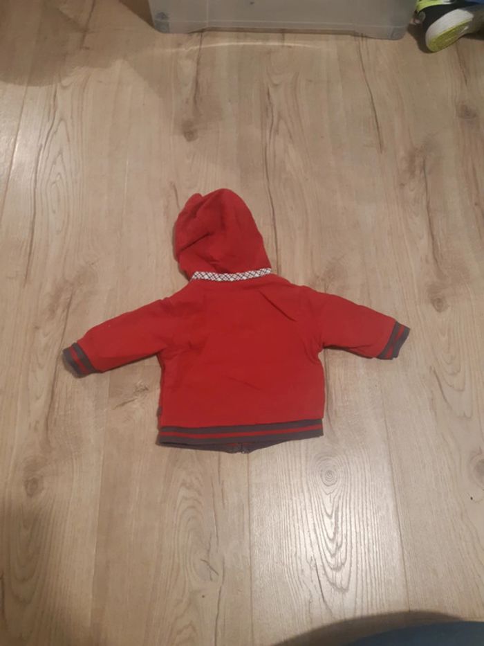 Gilet réversible TBE 3mois Obaibi - photo numéro 2