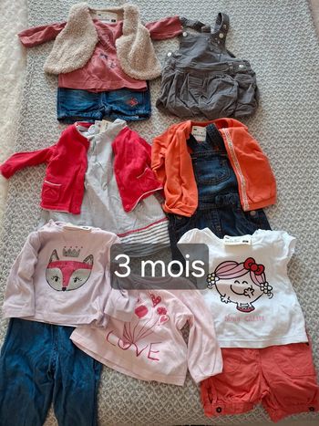 Vêtements 3 mois filles