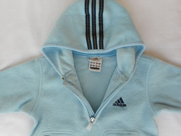 Pull polaire à capuche - Adidas - 18 mois - photo numéro 5