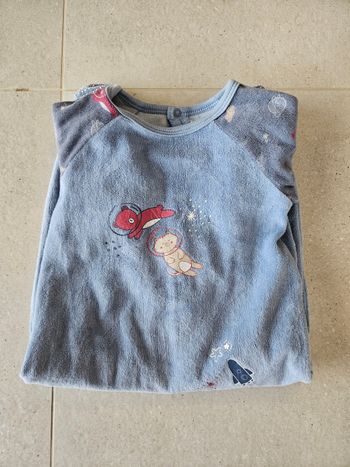 Pyjama/grenouillère en velours