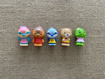 Assortiment de 5 personnages Klorofil Vulli