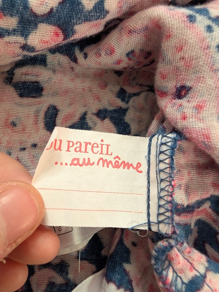 Robe bébé fille Du Pareil au Même 12 mois – coton imprimé fleuri – très bon état - photo numéro 4