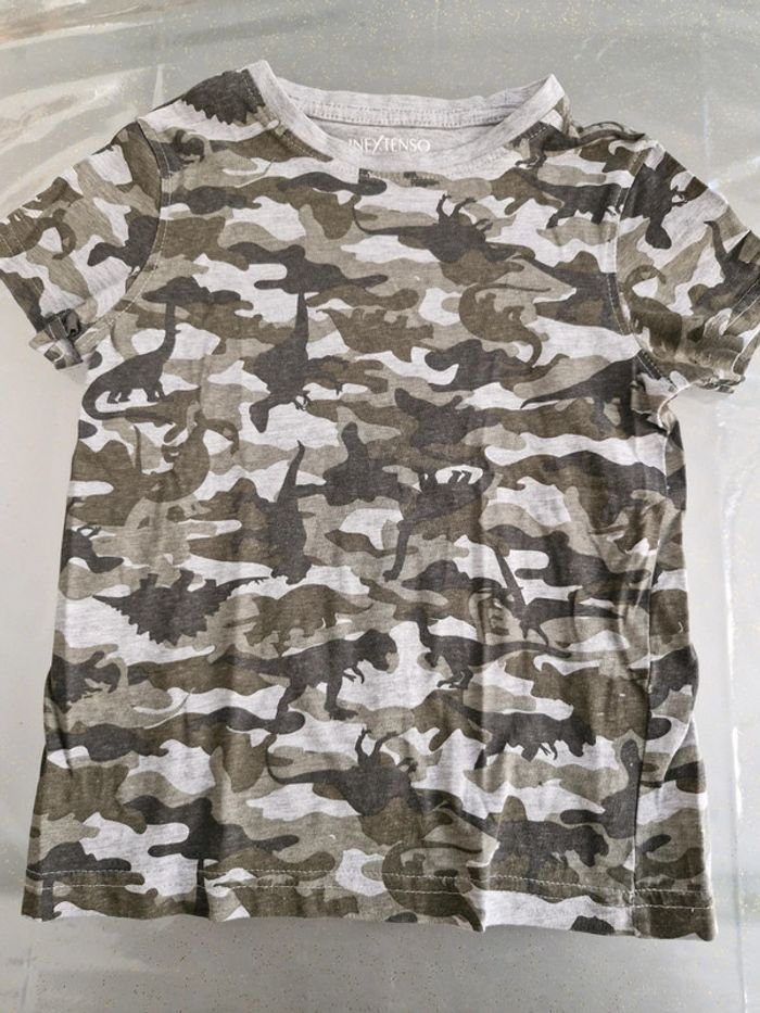 Tee shirt kaki garçon