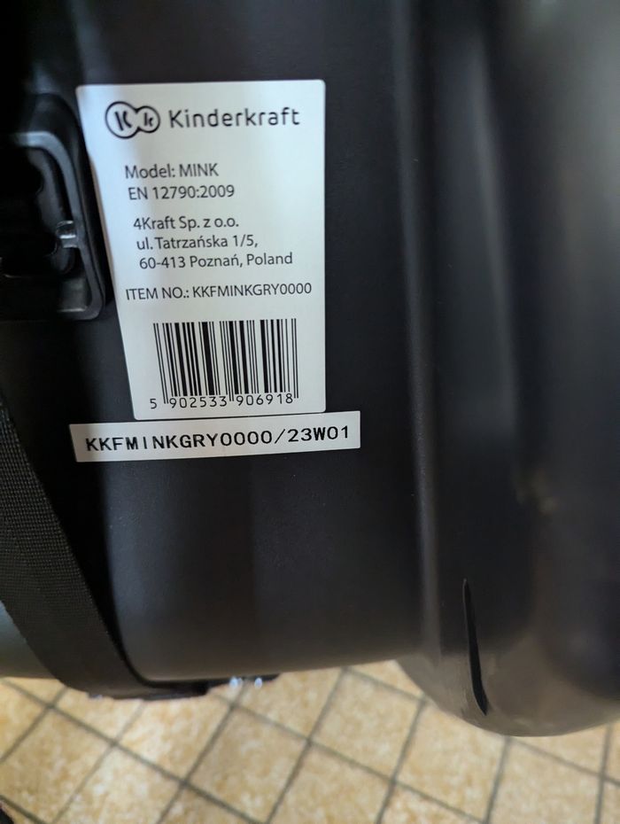 Cosy kinderkraft siège auto - photo numéro 8