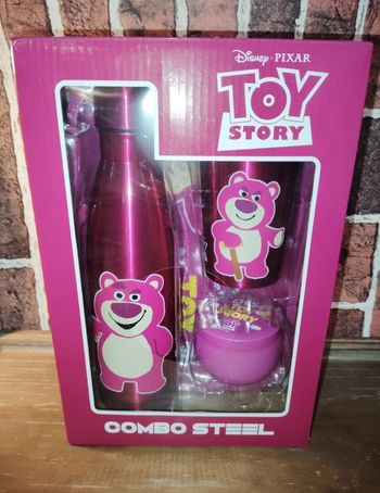 Coffret Lotso Toy Story gourde, gobelet..