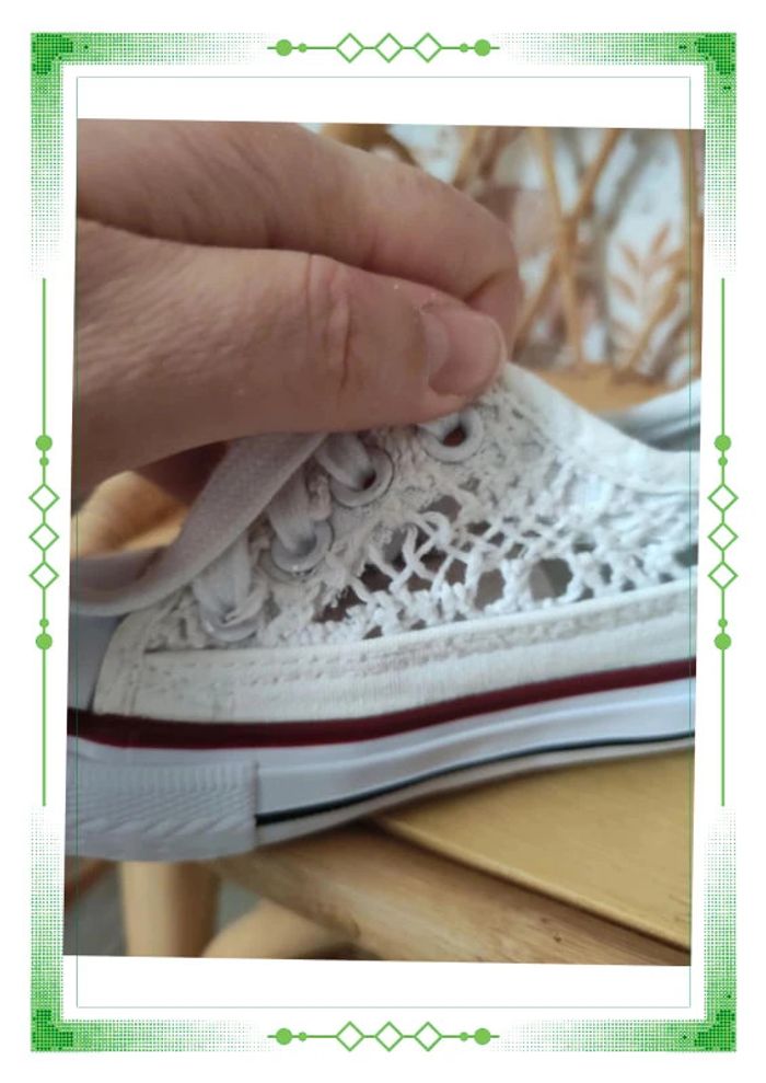 Basket en toile crochet - photo numéro 5