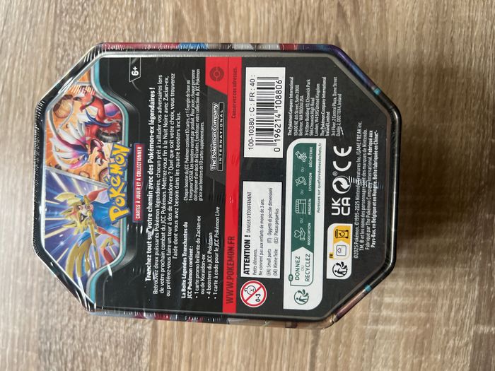 Coffret métallique Zacian Ex - photo numéro 2