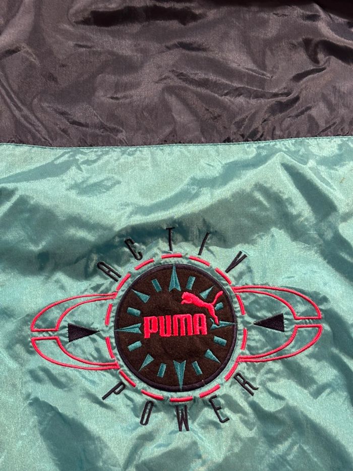 Veste Vintage Année 90 Puma Grosse broderie Taille L - photo numéro 9