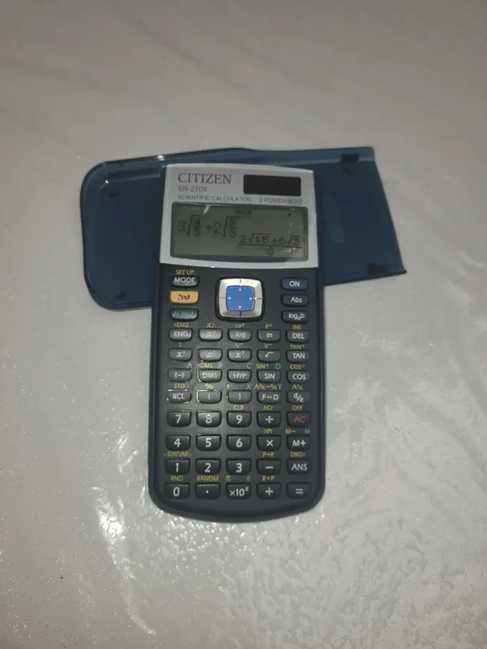 Calculatrice Citizen collège SR-270X - photo numéro 2