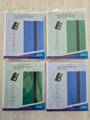 Lot de 4 Portfolios Ultimate Guard Flexxfolio 160