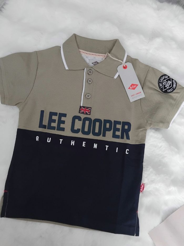 Polo garçon Lee Cooper neuf avec étiquettes 4 ans