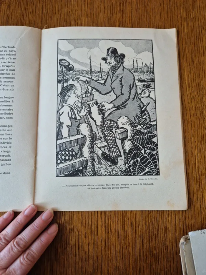 livre vintage joan le saltimbanque - photo numéro 6